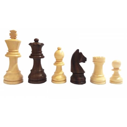 Piatnik 420424 Klappbares Schachbrett, Königsmotiv, Magnetisches Schachspiel aus Holz klein von Piatnik