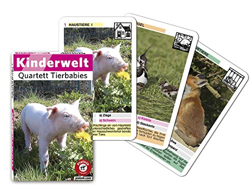 Piatnik 4209 Quartett Kinderwelt Tierbabies Piatnik 4209 Quartett Kinderwelt Tierbabies von Piatnik