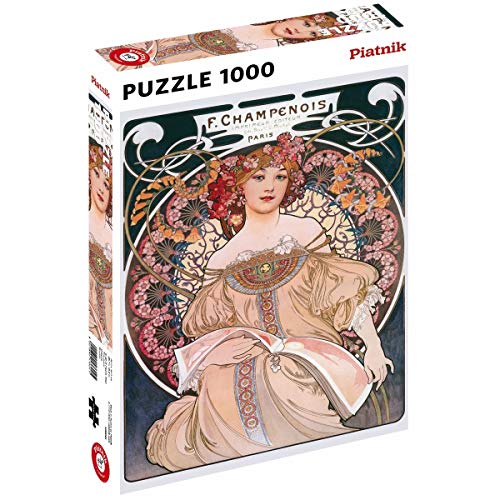 Piatnik 5360 - Mucha - Träumerei, Puzzle, Vintage und Mehrfarbig, 1000 von Piatnik