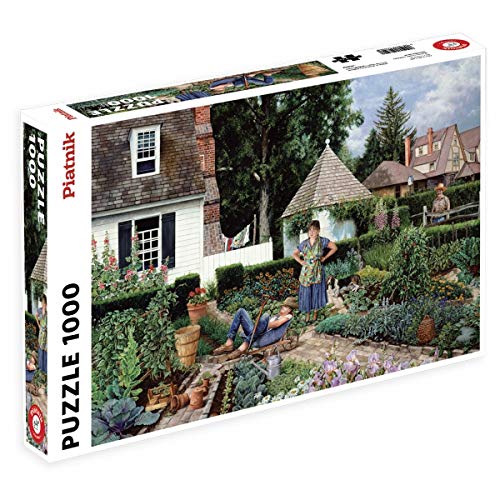 Piatnik 5481 - Puzzle Fauler Gartenarbeiter 1000 Teile von Piatnik