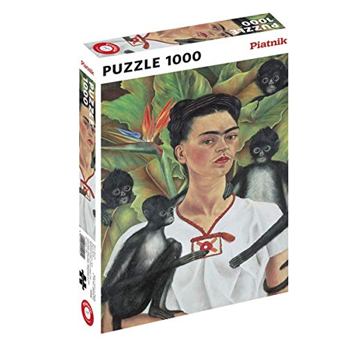 Piatnik 5509 - Frida Kahlo Self Portrait 1000 Teile Puzzle von Piatnik