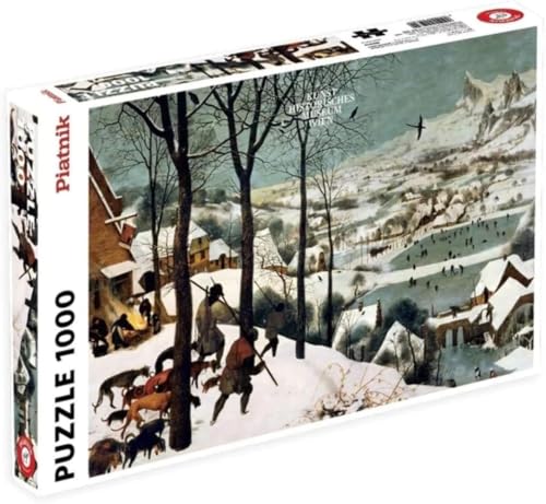 Piatnik 5523 1000 Teile Puzzle-Bruegel-Jäger im Schnee von Piatnik