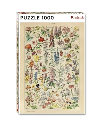 Piatnik 1000 Teile Puzzle Millot - Fleurs von Piatnik