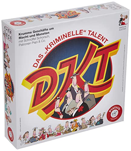 Piatnik PIA06137 Nein DKT-das kriminelle Talent, Spiel, Mehrfarbig, 28,5 x 25 cm von Piatnik