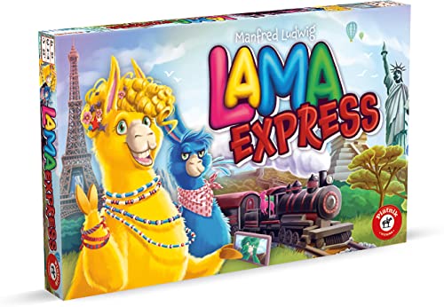 Piatnik PIA06640 Spiele 6640 - Lama Express von Piatnik