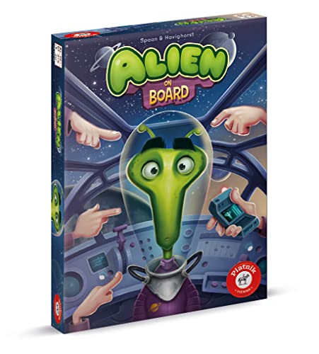 Piatnik 6667|Alien on Board|Ab 10 Jahren|3-6 Spieler|30 Minuten Spieldauer von Piatnik