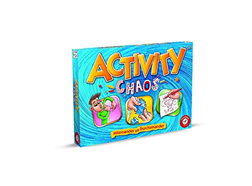 Piatnik Chaos Der neueste Zuwachs Familie Gleichzeitiges Darstellen und Erraten Pantomime, Zeichnen, Kneten sind gefragt 660 Neue Begriffe Familien-Partyspiel 2 Teams ab 12+ Blau Piatnik Chaos Der neueste Zuwachs Familie Gleichzeitiges Darstellen und Erraten Pantomime, Zeichnen, Kneten sind gefragt 660 Neue Begriffe Familien-Partyspiel 2 Teams ab 12+ Blau von Piatnik