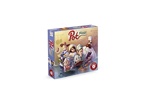 Piatnik 6674 - Pot Pourri/Zuviele Köche verderben den Brei/Sammel die Gourmetsterne/Ab 8 Jahren/Für 3-5 Spieler/Für die ganze Familie Piatnik 6674 - Pot Pourri/Zuviele Köche verderben den Brei/Sammel die Gourmetsterne/Ab 8 Jahren/Für 3-5 Spieler/Für die ganze Familie von Piatnik