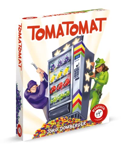 Piatnik 6687 Tomaten-Automaten Police Tomatomat, Bunt, 104 Karten von Piatnik