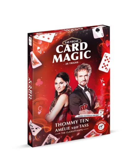 Piatnik - 6701 - Card Magic: The Clairvoyants - Zaubern mit den Weltmeistern der Mentalmagie und Zweitplatzierten von America´s Got Talent 2021 von Piatnik