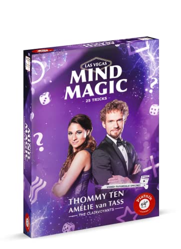 Piatnik 6702 The Clairvoyants-Mind Magic-Lernen Sie Zaubern mit den Weltmeistern der Mentalmagie, Weiß, M Piatnik 6702 The Clairvoyants-Mind Magic-Lernen Sie Zaubern mit den Weltmeistern der Mentalmagie, Weiß, M von Piatnik