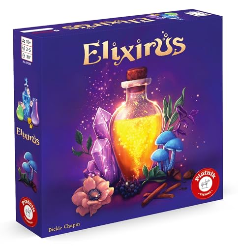 Piatnik 674297 Elixirus - Im Wettstreit um magische Zaubertränke von Piatnik