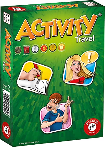 Piatnik Activity Travel - 6041 / Spielklassiker für Unterwegs / Pantomime, Zeichnen, Erklären sind gefragt / Ab 12 Jahren / Für den Urlaub / Bis zu 16 Spieler möglich von Piatnik