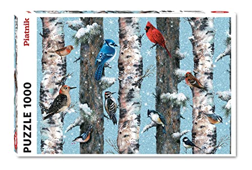 Piatnik 5514 Puzzle Wintervögel 1000 Teile von Piatnik
