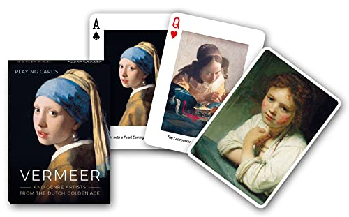 Piatnik - Einzelspiel Vermeer | 1x 55 Spielkarten von Piatnik
