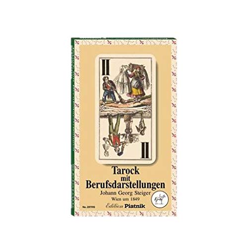 Piatnik - Historisches Tarock-Spiel mit Berufsdarstellungen für Erwachsene ab 18 Jahren von Piatnik