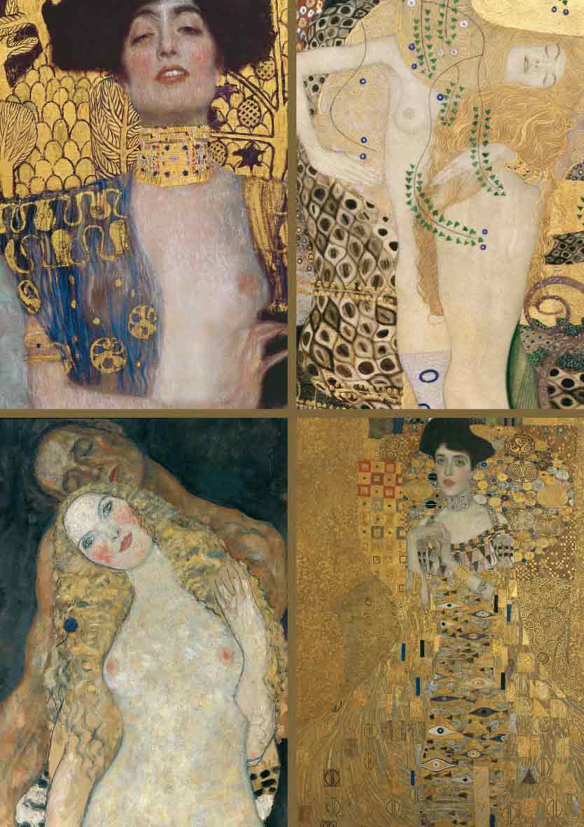 Piatnik Klimt Gustav: Kollektion 1000 Teile Puzzle Piatnik-5388 von Piatnik