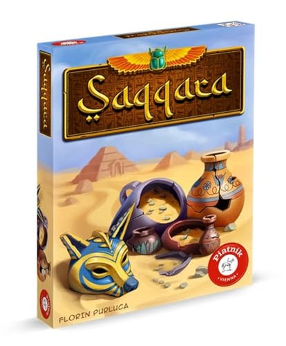 Piatnik Saqqara - Das Karten Legespiel rund um Schätze und Museen von Piatnik