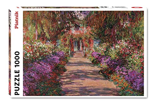 Piatnik PIA5521 1000 Teile Puzzle Monets Garten, One Colour von Piatnik