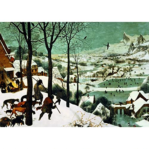 Piatnik 5523 1000 Teile Puzzle-Bruegel-Jäger im Schnee von Piatnik