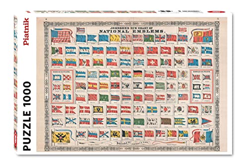 Piatnik Puzzle - Nationalflaggen (1000) von Piatnik