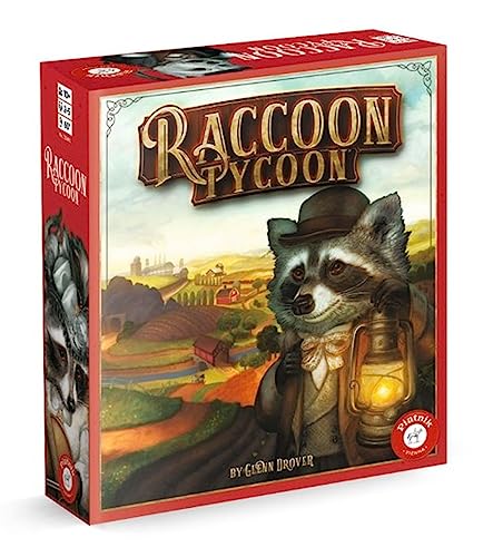 Raccoon Tycoon - Der Verkaufserfolg aus den USA! Das strategische Familienspiel rund um das goldene Zeitalter von Astoria von Piatnik