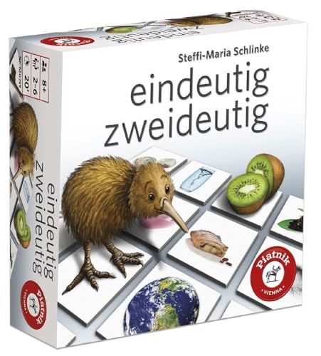 Piatnik Spiele PIA06603 Piatnik Eindeutig Zweideutig 6603, Edition 1 von Piatnik