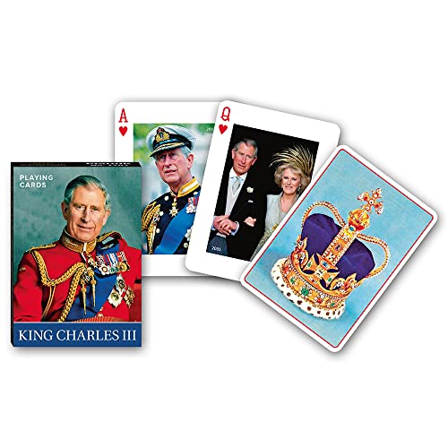 Piatnik Spielkarten - King Charles III von Piatnik