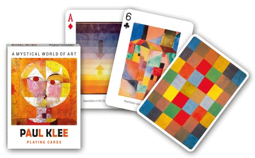 Piatnik 1708 Spielkarten Set Paul Klee, Blau von Piatnik