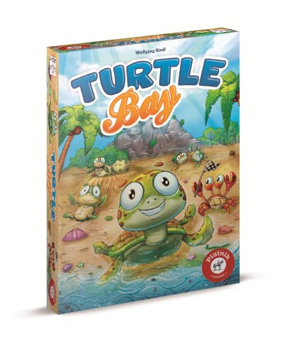 Piatnik PIA06650 Turtle Bay | Spannendes Schildkröten-Wettrennen Kinderspiele von Piatnik