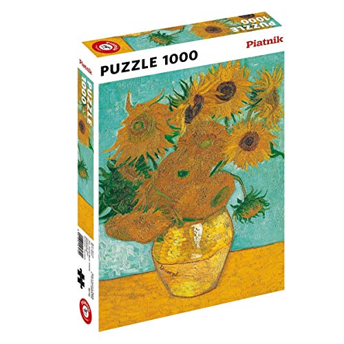 Piatnik 5617 1000 Teile Puzzle nach dem Gemälde Sonnenblumen von Vincent Van Gogh von Piatnik