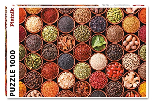 Piatnik Zubehör Wien Puzzle: Kräuter und Gewürze (1000 Teile), bunt von Piatnik