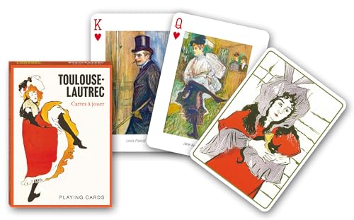 Piatnik 171512 Sammelkarten Toulouse-Lautrec: Sammlerkarten 55 Karten von Piatnik