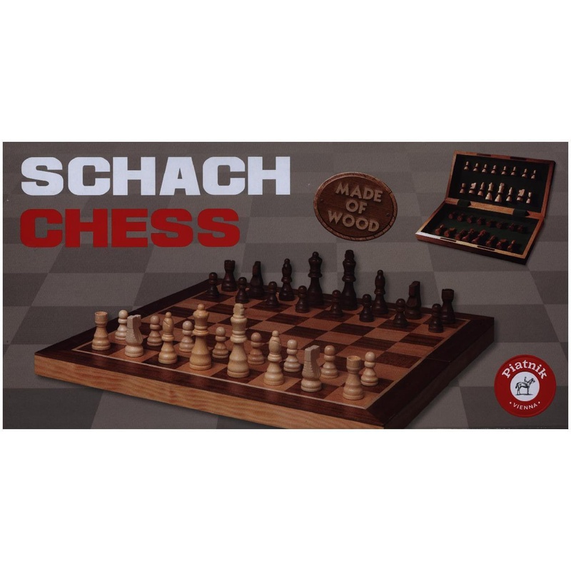 Schach aus Holz (Spiel) von Piatnik