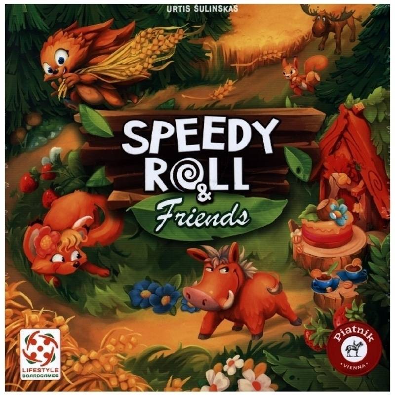 Speedy Roll & Friends (Kinderspiel) von Piatnik