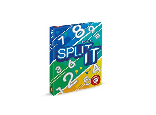 Piatnik 6675-Split Split It | Gut geteilt ist halb gewonnen | Kartenspiel | Geschicktes Tippen | Ab 8 Jahren von Piatnik