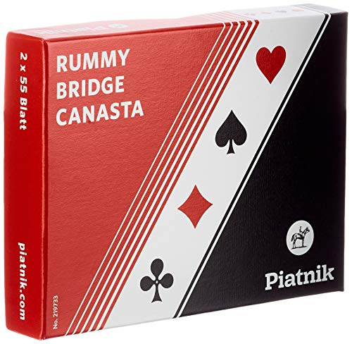 Piatnik 219733 Romme Bridge - Canasta Spielkarten von Piatnik