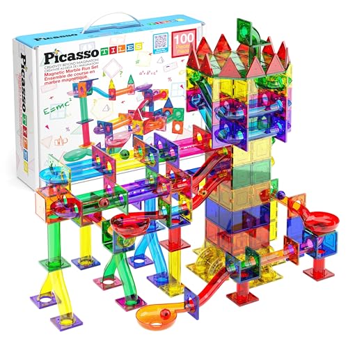 Picasso-Tiles 100 Stück Kugelbahn von PicassoTiles
