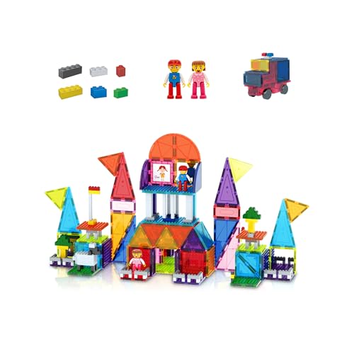 PicassoTiles Set mit 333 magnetischen 3D-Fliesen für Bauarbeiten, kreatives Spielzeug für Kinder ab 3 Jahren PicassoTiles Set mit 333 magnetischen 3D-Fliesen für Bauarbeiten, kreatives Spielzeug für Kinder ab 3 Jahren von PicassoTiles
