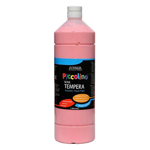 Piccolino flüssige Tempera Farbe Rosa 1000ml Flasche - Ready-Mix Gouache Schultempera gebrauchsfertig Piccolino flüssige Tempera Farbe Rosa 1000ml Flasche - Ready-Mix Gouache Schultempera gebrauchsfertig von Piccolino