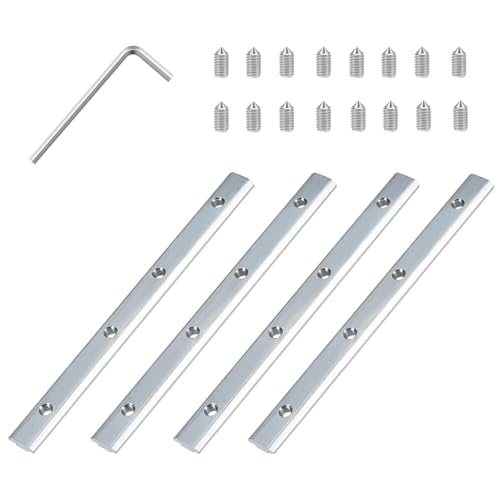 4 Stück/Packung 180 mm Aluminium-Legierung Extrusionsabschnitt Gelenk Innen Steckverbinder Set Gerade Linie Schienenverbinder mit Schrauben 4 Stück/Packung 180 mm Aluminium-Legierung Extrusionsabschnitt Gelenk Innen Steckverbinder Set Gerade Linie Schienenverbinder mit Schrauben von Piceioep