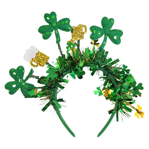 Irisches Festival-Stirnband, grüne Party-Streifen, Design für Patrick's Day, für Party-Dekorationen und als Gastgeschenk-Stirnbänder Irisches Festival-Stirnband, grüne Party-Streifen, Design für Patrick's Day, für Party-Dekorationen und als Gastgeschenk-Stirnbänder von Piceioep