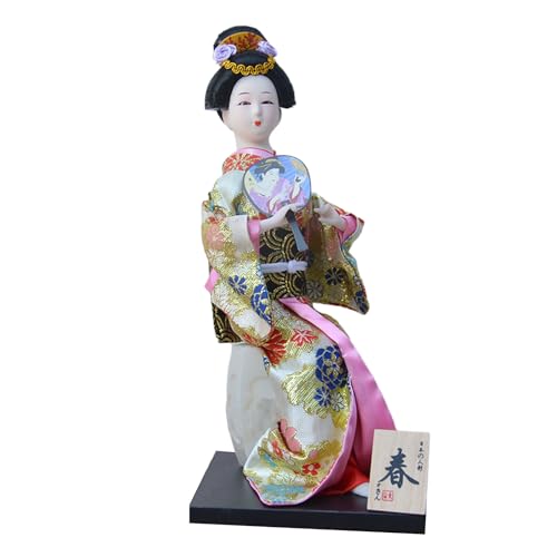 Piceioep 30,5 cm große japanische Kimono-Puppen zeigen Kimono-Geisha-Puppen zur Verbesserung der kulturellen Atmosphäre in Restaurants Piceioep 30,5 cm große japanische Kimono-Puppen zeigen Kimono-Geisha-Puppen zur Verbesserung der kulturellen Atmosphäre in Restaurants von Piceioep