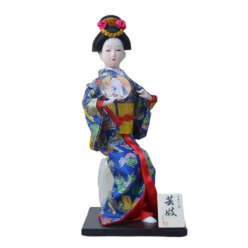 Piceioep 30,5 cm große japanische Kimono-Puppen zeigen Kimono-Geisha-Puppen zur Verbesserung der kulturellen Atmosphäre in Restaurants von Piceioep