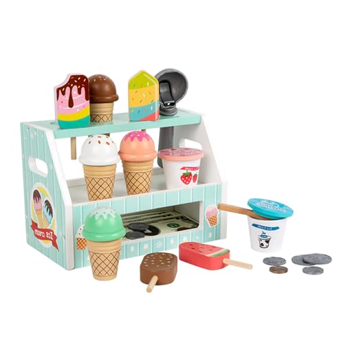 Piceioep HOOLEN TREATET Spiel Ice CRAMS Set SETTE FÜR Kinder Rollenspiel Lernen Feinmotorische Fähigkeiten Holzkasse Spielzeug Mit Münzen Und Speisekarte Piceioep HOOLEN TREATET Spiel Ice CRAMS Set SETTE FÜR Kinder Rollenspiel Lernen Feinmotorische Fähigkeiten Holzkasse Spielzeug Mit Münzen Und Speisekarte von Piceioep