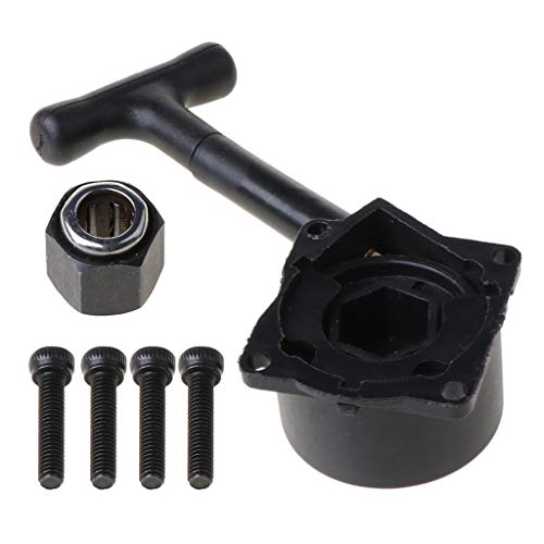 Piceioep Seilzugstarter Rückstoßstarter für Auto 1/10 R025 R020 HSP 18 VX Motorzubehör Autoteile von Piceioep