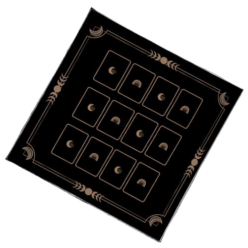 Piceioep Velvets Tarots Lesen Stoff Okkulte Symbole Künstlerische Velvets Wahrsagerei Matten Spirituelle Praxis Accessoire Spirituelle Meditationen Tischmatten Piceioep Velvets Tarots Lesen Stoff Okkulte Symbole Künstlerische Velvets Wahrsagerei Matten Spirituelle Praxis Accessoire Spirituelle Meditationen Tischmatten von Piceioep