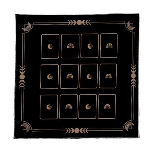 Piceioep Velvets Tarots Lesen Stoff Okkulte Symbole Künstlerische Velvets Wahrsagerei Matten Spirituelle Praxis Accessoire Spirituelle Meditationen Tischmatten Piceioep Velvets Tarots Lesen Stoff Okkulte Symbole Künstlerische Velvets Wahrsagerei Matten Spirituelle Praxis Accessoire Spirituelle Meditationen Tischmatten von Piceioep