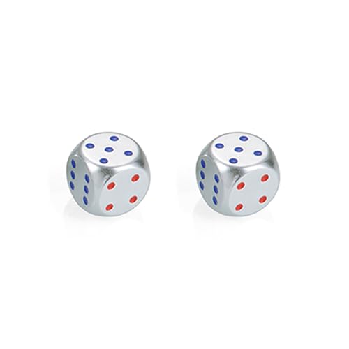 Runde Ecken, Boutiquen-Spielwürfel, bunte Aluminiumlegierung, Metall, leicht zu greifen, professionelles Tischspiel Runde Ecken, Boutiquen-Spielwürfel, bunte Aluminiumlegierung, Metall, leicht zu greifen, professionelles Tischspiel von Piceioep
