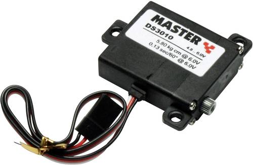 Master Midi-Servo DS3010 Digital-Servo Getriebe-Material: Titan Stecksystem: JR / Futaba von Pichler